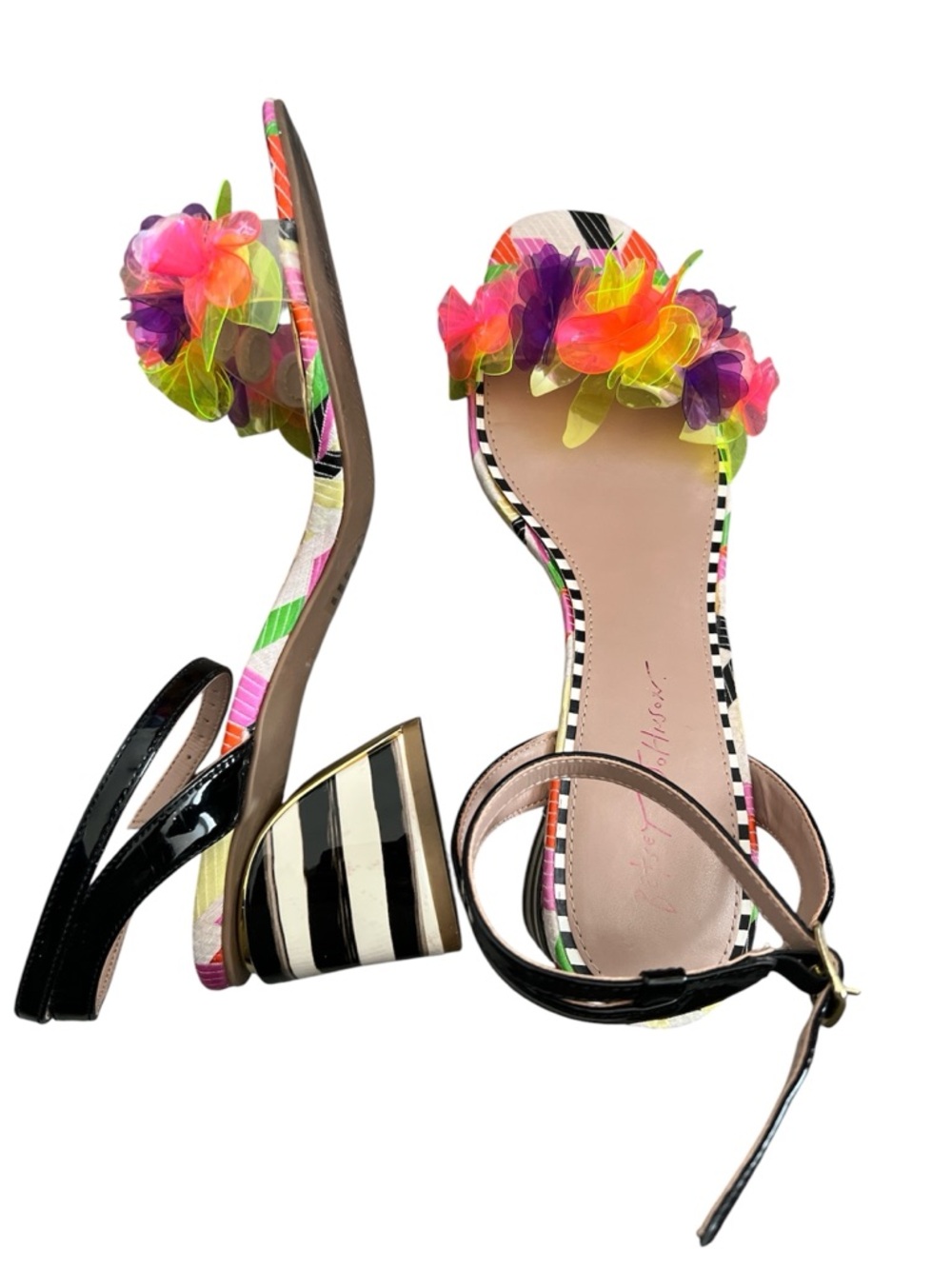 Betsey Johnson  Koss Sandal Sz 8.5 EUC very little wear